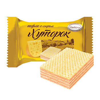 Вафли АККОНД ХУТОРОК с сыром