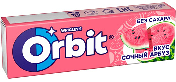 Жевательная резинка ORBIT Сочный Арбуз 14г