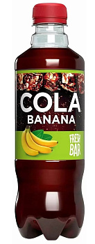 Напиток Fresh Bar Кола Банан с/газ 0,48л п/б