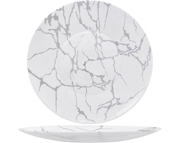 Тарелка обеденная Antique silver d25,5см 250L 918