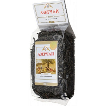 Чай АЗЕРЧАЙ Букет 100г м/у