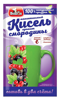 Кисель PRESTON с ароматом смородины м/п 30г