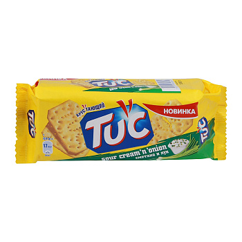 Крекер TUC сметана и луком 100г