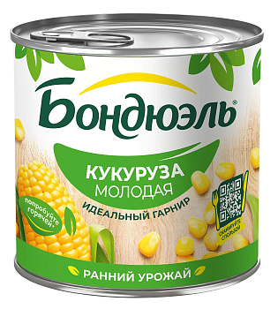 Кукуруза BONDUELLE 425мл ж/б
