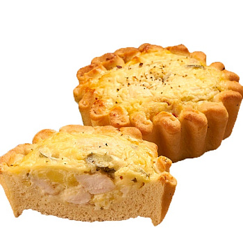 Фламиш Хлебный базар с картофелем и курицей 100гр