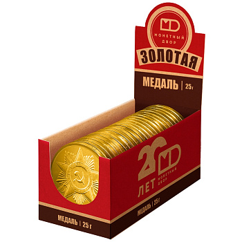 Шоколадная Медаль Ордена фольга 25г