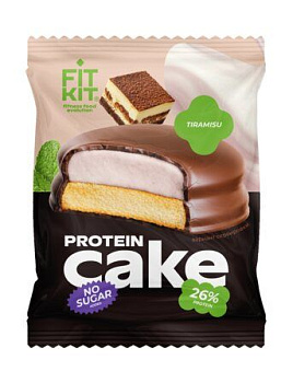 Печенье FIT KIT протеиновое с суфле в глазури Тирамису 50г   