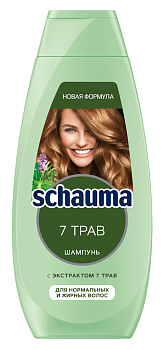 Шампунь SCHAUMA  7трав 360мл