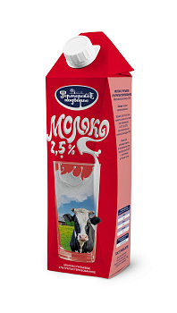 Молоко ФП 2,5% 1л ТДА Продукт без ЗМЖ