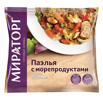 Смесь Витамин Паэлья с морепродуктами с/м 400г