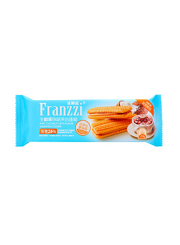 Печенье-сэндвич Franzzi песочное со вкусом кокосового латте 70г