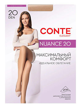 Колготки CONTE Nuance 20ден р2 natural