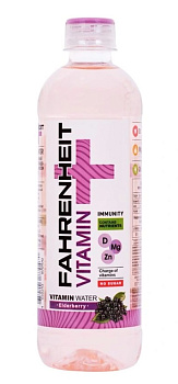 Напиток Фаренгейт со вкусом бузины обогащенный витаминами без сахара н/газ 0,5л п/б
