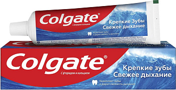 Зуб.паста COLGATE Крепкие зубы свежее дыхание 75мл