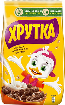 Готовый завтрак Хрутка ШокоШарики Пакет 230/200г