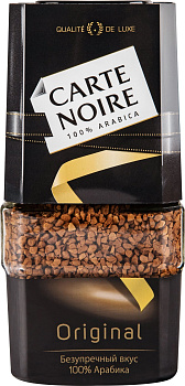Кофе CARTE NOIRE раствор сублимированный 95г с/б