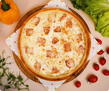 Пицца Карбонара (заказ), 510г/СПРС