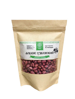 Арахис ЗЕЛЁНЫЙ БАЗАР узбекский очищенный, несоленный 200гр.