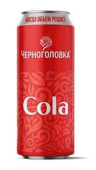 Напиток ЧЕРНОГОЛОВКА Кола с/газ 0,45л ж/б