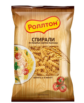 Макаронные изделия РОЛЛТОН спирали 400г