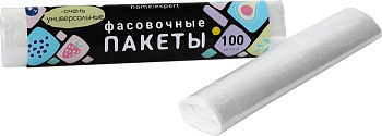 Пакеты HOMEX фасовочные Очень универсальные 24х37см 100шт