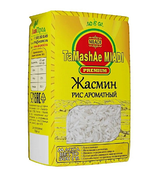 Рис жасмин TaMashAe MIADI 500г
