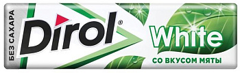 Жевательная резинка DIROL мята 13,6г