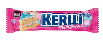 Злаковый батончик KERLLI birthday cake 40г