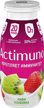 Напиток  Актимуно Киви-Клубника 1,5% 95г Продукт без ЗМЖ