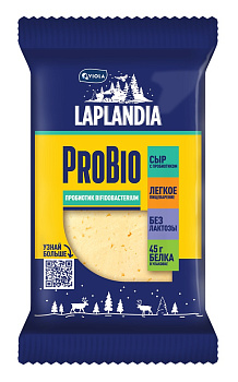 Сыр VIOLA Laplandia ProBio+ с пробиотиком мдж 45% 180г  