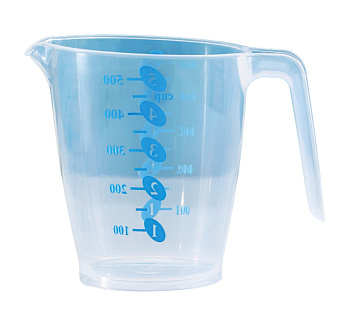 Кувшин мерный Колор 500мл 13х9х11,5см МИКС 5363380