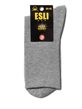 Носки муж CONTE esli серый 19с145 р27
