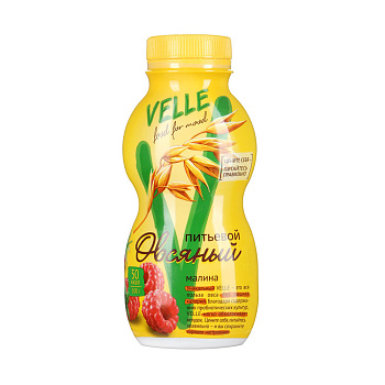 Продукт VELLE био-овсяный малина 230г п/б