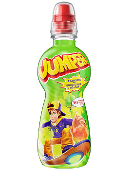 Напиток Джампер Вишня и Яблоко 0,33л п/б