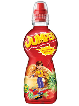 Напиток Джампер Клубника и Ананас 0,33л п/б
