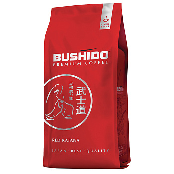 Кофе BUSHIDO Red Katana в зернах 227г в/у