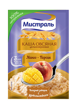 Каша МИСТРАЛЬ Манго-персик 40г