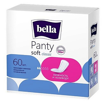 Прокладки ежед. BELLA Panty Classic 60 шт