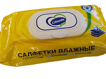 Салфетки влажные CLINELLA 72шт