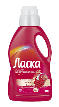 Средство д/стирки ЛАСКА Восстановление цвета 1л