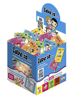 Леденец Love is плоский ассорти 7,25г 