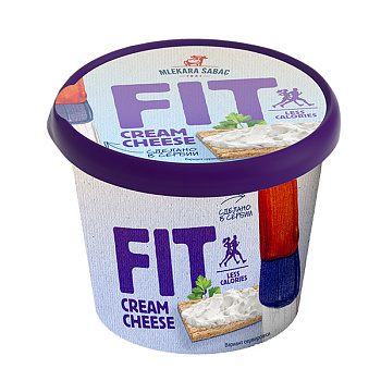 Сыр FIT Cream Cheese мягкий сливочный 60% 250г