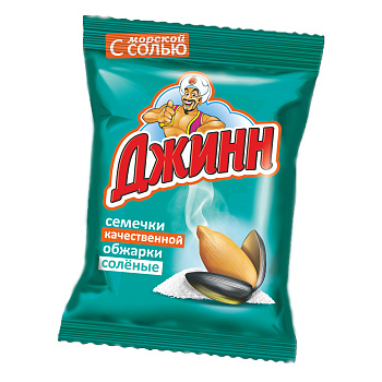 Семечки жареные ДЖИНН соленые 140г