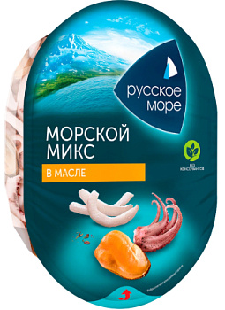 Коктейль из морепродуктов РУССКОЕ МОРЕ Оригинал 180г