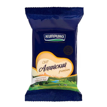 Сыр Алтайский ТМ Киприно 50% 180г