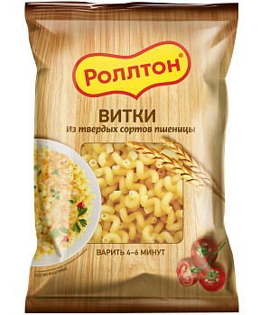 Макаронные изделия РОЛЛТОН Витки 400г