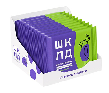 Шоколад ШКЛД Молочный с лесными орехами БЕЗ сахара 65г