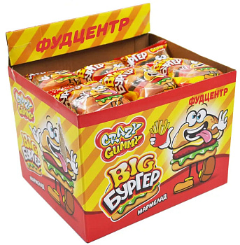 Мармелад Лолило жевательный Бургер  18 г  