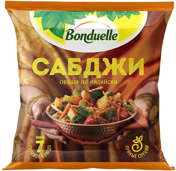 Овощная смесь "Сабджи" Бондюэль 400гр
