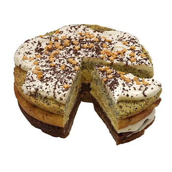 Торт РАДУГА Генеральский 820г